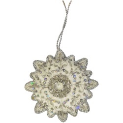 Silver and White Star