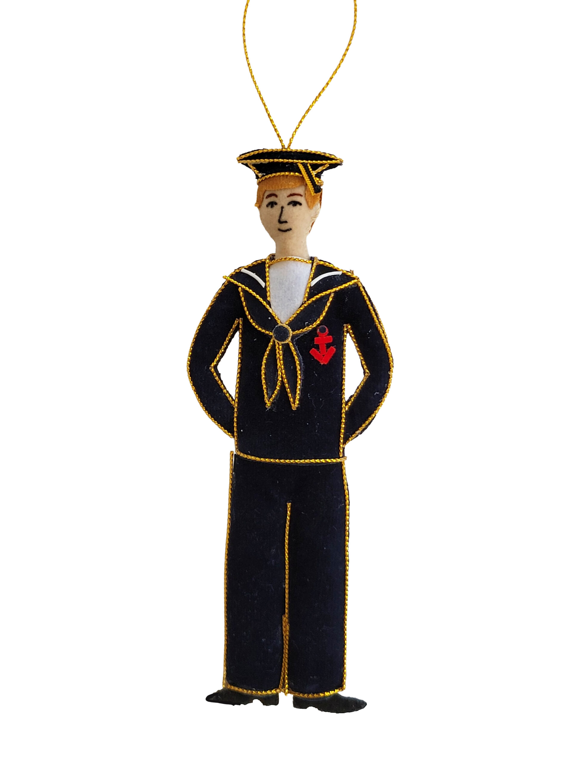Sailor in Navy Uniform